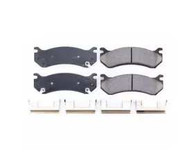 Power Stop Front/Rear Z17 Evolution Ceramic Brake Pads w/ Hardware Cadillac Escalade 2002-2006