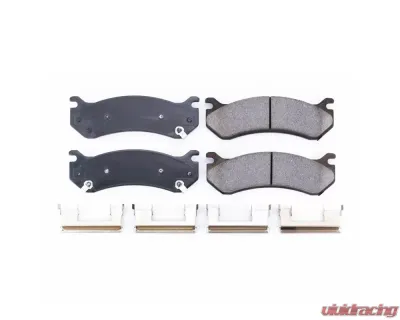 Power Stop Front/Rear Z17 Evolution Ceramic Brake Pads w/ Hardware Cadillac Escalade 2002-2006 - 17-785