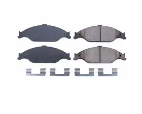 Power Stop Front Z17 Evolution Ceramic Brake Pads w/ Hardware Ford Mustang 1999-2004