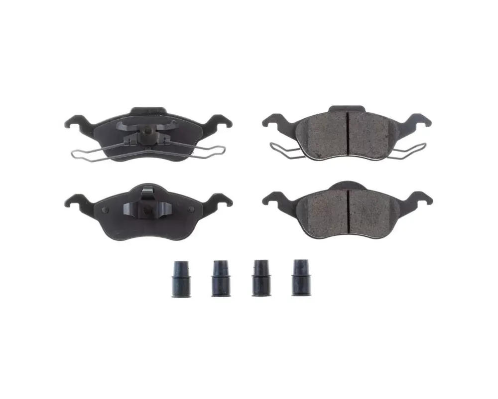 Power Stop Front Z17 Evolution Ceramic Brake Pads w/ Hardware Ford Focus 2000-2004 - 17-816