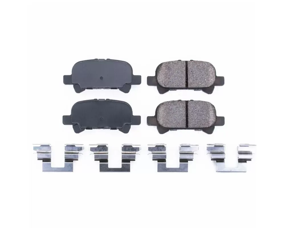 Power Stop Rear Z17 Evolution Ceramic Brake Pads w/ Hardware Toyota Avalon 2000-2007 - 17-828