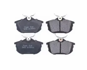 Power Stop Rear Z17 Evolution Ceramic Brake Pads w/ Hardware Volvo S40 2000-2004