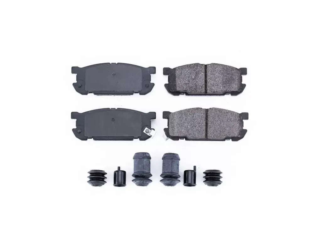 Power Stop Rear Z17 Evolution Ceramic Brake Pads w/ Hardware Mazda Miata 2001-2005 - 17-891