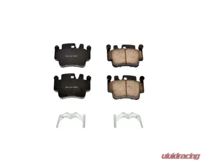 Power Stop Front/Rear Z17 Evolution Ceramic Brake Pads w/ Hardware Porsche 911 1999-2005 - 17-917