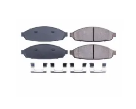Power Stop Front Z17 Evolution Ceramic Brake Pads w/ Hardware Ford Crown Victoria 2003-2011