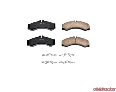 Power Stop Front/Rear Z17 Evolution Ceramic Brake Pads w/ Hardware Dodge Sprinter 2500 2003-2006 - 17-949W