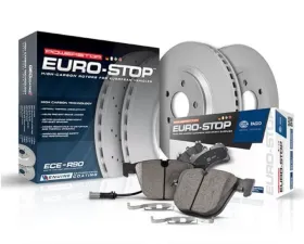 Power Stop Front Euro-Stop Brake Kit Mini Cooper 2014-2019