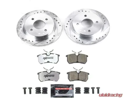 Power Stop Rear Z26 Street Warrior Brake Kit Ford Fiesta 2014-2019 - K1363-26