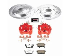 Power Stop Rear Z26 Street Warrior Brake Kit w/ Calipers Honda Accord 2005-2007