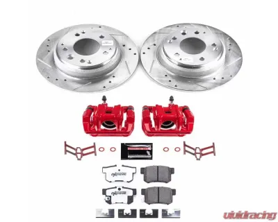 Power Stop Rear Z26 Street Warrior Brake Kit w/ Calipers Acura Legend 1991-1995 - KC3153-26