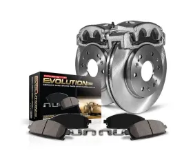 Power Stop Front Autospecialty Kit w/ Calipers Mitsubishi Lancer 2003-2006