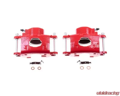 Power Stop Pair Front Red Calipers Buick Electra 1977 - S4006