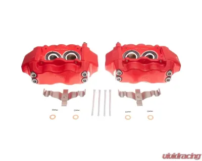 Power Stop Pair Front Red Calipers without Brackets Hyundai Genesis 2009-2014 - S6142