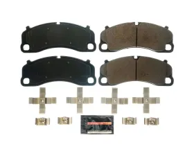 Power Stop Front Z23 Evolution Sport Brake Pads w/ Hardware Porsche 911 2014-2018