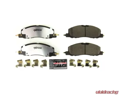 Power Stop Front Z36 Truck | Tow Brake Pads w/ Hardware Ford Explorer 2020-2021 - Z36-2230