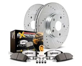 Power Stop Front/Rear Z36 Truck | Tow Pad w/ Hardware Chevrolet Silverado 2500 HD 2020-2022