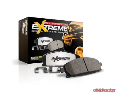 Power Stop Front Z36 Truck | Tow Brake Pads w/ Hardware Ford F-150 2021-2022 - Z36-2382