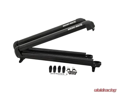 Rhino Rack Ski and Snowboard Carrier 576 - Holds 6 Skis or 4 Snowboards, Universal Mount - 576