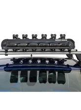 Rhino Rack Ski and Snowboard Carrier 576 - Holds 6 Skis or 4 Snowboards, Universal Mount                                     - 576 - Image 7