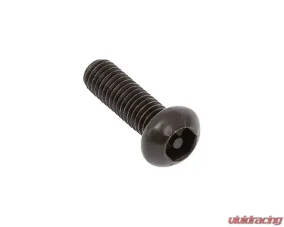 Rhino Rack M6 X 20mm Stainless Steel Black Button Security Screw 6 Pack - B062-BLK-BP