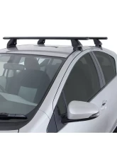 Rhino Rack Vortex 2500 Black Roof Rack for Toyota Prius C 2012, 2 Bar System                                     - JA1776 - Image 3