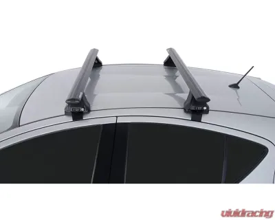 Rhino Rack JA1776 Black Vortex 2500 Roof Rack for Toyota Prius C 2012