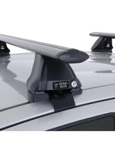 Rhino Rack Vortex 2500 Black Roof Rack for Toyota Prius C 2012, 2 Bar System                                     - JA1776 - Image 6