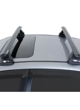Rhino Rack Black Vortex 2500 2 Bar FMP Roof Rack Subaru | BMW 2004-2014                                     - JA1915 - Image 5