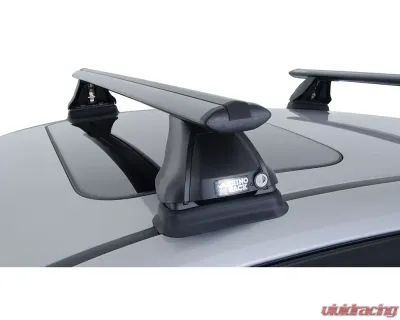 Rhino Rack Black Vortex 2500 2 Bar FMP Roof Rack Subaru | BMW 2004-2014 - JA1915