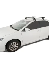 Rhino Rack Black Vortex 2500 2 Bar Roof Rack Toyota Aurion | Camry 2011-2017                                     - JA1920 - Image 2