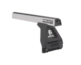 Rhino Rack Silver Heavy Duty RL150GMC 3 Bar Roof Rack GMC Savana  | Chevrolet Express 2003-2023