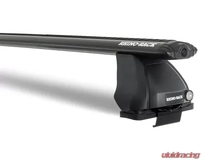 Rhino Rack Black Vortex 2500 2 Bar Roof Rack Lexus IS Series 2013 - JA4056