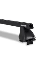 Rhino Rack Black Heavy Duty 2 Bar Roof Rack Nissan Navara 2005-2015                                     - JA4084 - Image 2