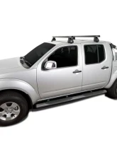 Rhino Rack Black Heavy Duty 2 Bar Roof Rack Nissan Navara 2005-2015                                     - JA4084 - Image 2