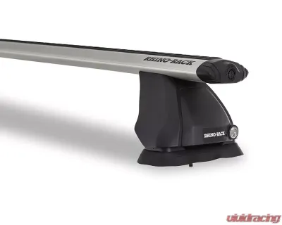 Rhino Rack Vortex 2500 FMP Roof Rack for Mercedes Benz C63 AMG 2009-2017, Black, 2 Bars - JA5429