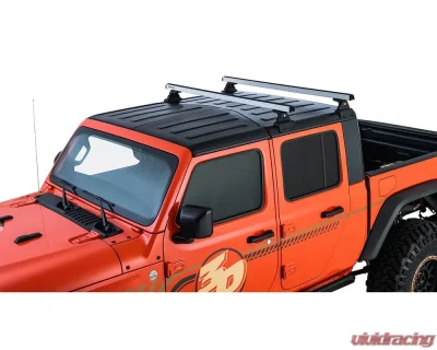 Rhino Rack Heavy Duty 2 Bar Rhino-Rack Backbone Roof Rack w/ RLT600 Legs Jeep Gladiator 2020-2023 - JC-00298