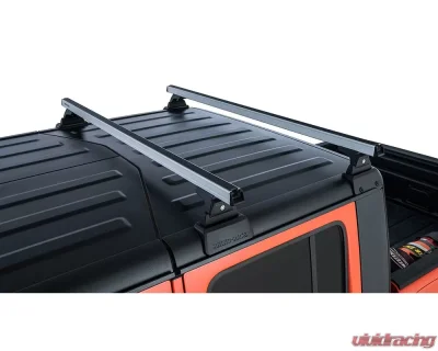 Rhino Rack Heavy Duty 2 Bar Rhino-Rack Backbone Roof Rack w/ RLT600 Legs Jeep Gladiator 2020-2023 - JC-00298