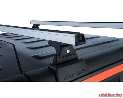 Rhino Rack Heavy Duty 2 Bar Rhino-Rack Backbone Roof Rack w/ RLT600 Legs Jeep Gladiator 2020-2023 - JC-00298