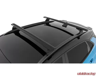 Rhino Rack Black Vortex RCL 2 Bar Roof Rack for Ford Expedition & Lincoln Navigator 2018-2023 - JC-01224