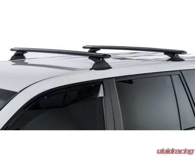 Rhino Rack Black Vortex RCL 2 Bar Roof Rack for Ford Expedition & Lincoln Navigator 2018-2023 - JC-01224