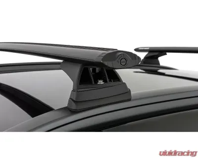 Rhino Rack Black Vortex RCL 2 Bar Roof Rack for Ford Expedition & Lincoln Navigator 2018-2023 - JC-01224