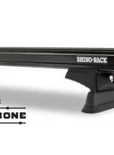 Rhino Rack Black Heavy Duty RCL 2 Bar Rhino-Rack Backbone Roof Rack Jeep Wrangler JK 2011-2019                                     - JC-01317 - Image 3