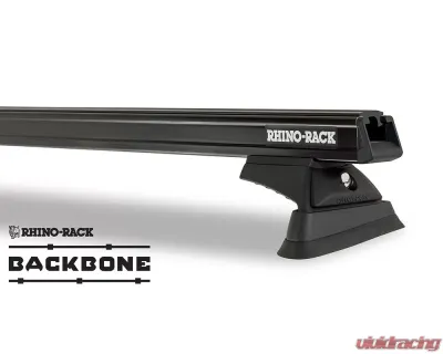Rhino Rack Black Heavy Duty RCL 2 Bar Rhino-Rack Backbone Roof Rack Jeep Wrangler JK 2011-2019 - JC-01317
