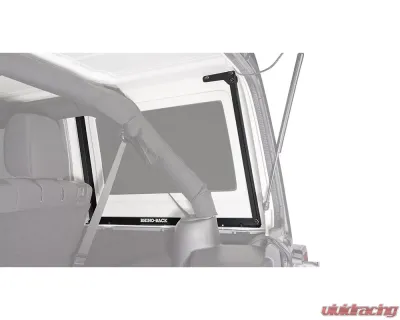 Rhino Rack Black Heavy Duty RCL 2 Bar Rhino-Rack Backbone Roof Rack Jeep Wrangler JK 2011-2019 - JC-01317