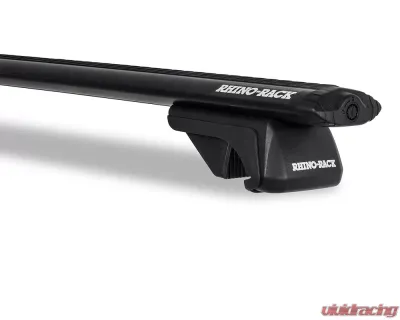 Rhino Rack Black Vortex SX 2 Bar Roof Rack Suzuki | OldsMobile | BMW | Volkswagen | Saab | Cadillac  1991-2023 - K-SX100VA118B
