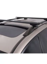 Rhino Rack Black Vortex SX 2 Bar Roof Rack Suzuki | OldsMobile | BMW | Volkswagen | Saab | Cadillac  1991-2023                                     - K-SX100VA118B - Image 12