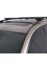 Rhino Rack Black Vortex SX 2 Bar Roof Rack Suzuki | OldsMobile | BMW | Volkswagen | Saab | Cadillac  1991-2023                                     - K-SX100VA118B - Image 13