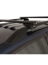 Rhino Rack Black Vortex SX 2 Bar Roof Rack Suzuki | OldsMobile | BMW | Volkswagen | Saab | Cadillac  1991-2023                                     - K-SX100VA118B - Image 16
