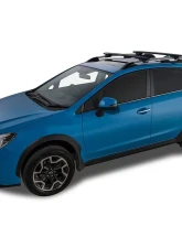 Rhino Rack Black Vortex SX 2 Bar Roof Rack Suzuki | OldsMobile | BMW | Volkswagen | Saab | Cadillac  1991-2023                                     - K-SX100VA118B - Image 18