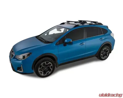 Rhino Rack Black Vortex SX 2 Bar Roof Rack Suzuki | OldsMobile | BMW | Volkswagen | Saab | Cadillac  1991-2023 - K-SX100VA118B